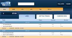 Desktop Screenshot of m.scoresandodds.com